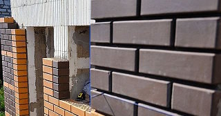 Фасады домов из кирпича в Тынде: качественная кладка от 1157 рублей